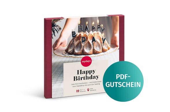 Geschenkbox Zum Geburtstag als PDF