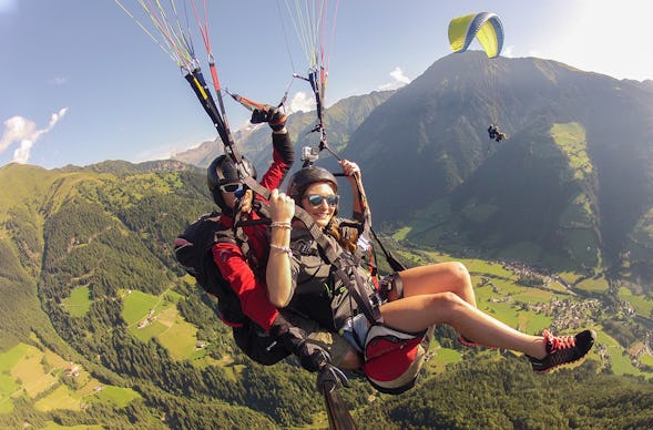 Gleitschirm Tandemflug Meransen für 2