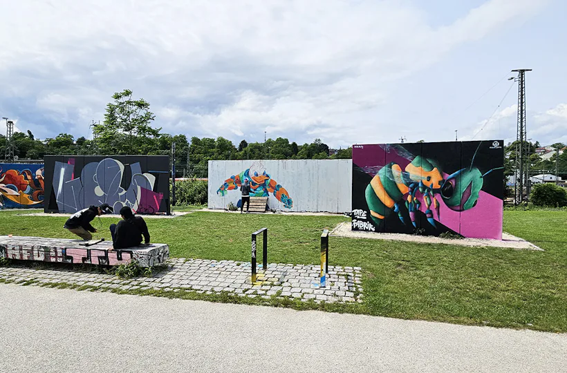 Graffiti Workshop Wiesbaden für 2