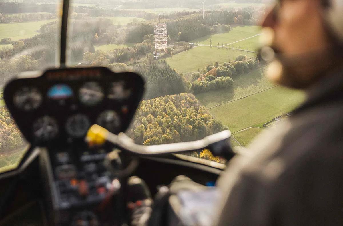 Hubschrauber Rundflug Rheinmünster (20 Min.) - 4