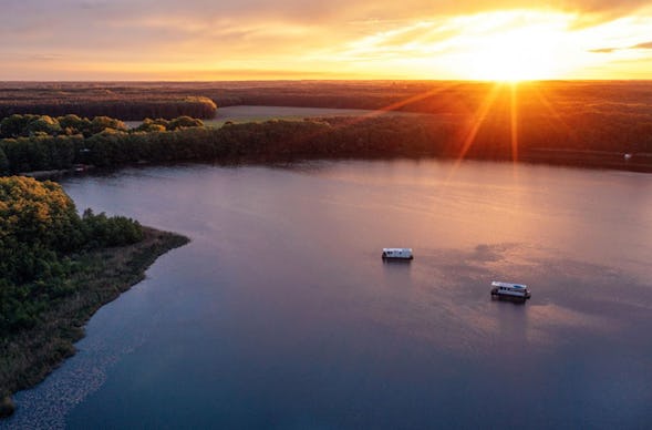 Kajütboot-Kurzurlaub Rechlin für 2 (3 Nächte)