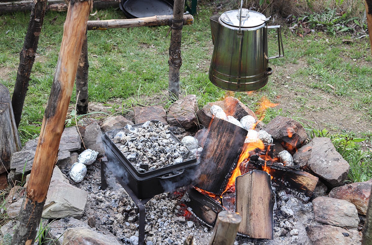 Lagerfeuer Kochkurs Grimma