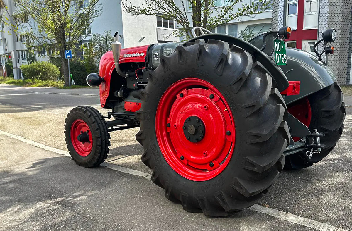 Lamborghini Traktor fahren Sindelfingen (Sonnenuntergang) - 4