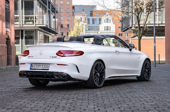 Mercedes C63 S Cabrio fahren Krefeld (6 Std.)