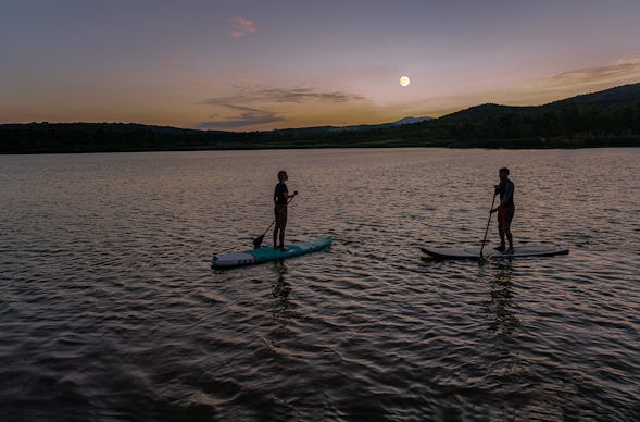 Mondschein Stand Up Paddeln Wien