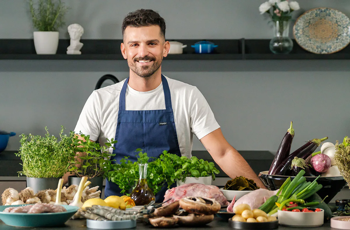 Online Kochkurs mit Lazaros Kapageoroglo (Griechisch) - 3