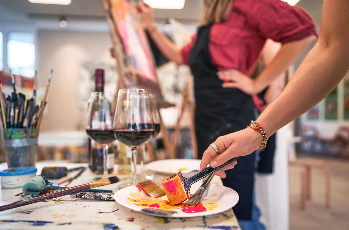 Paint & Drink Hamburg - 2