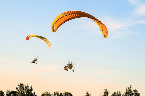 Paramotor Trike Tandem Flug Rosenheim
