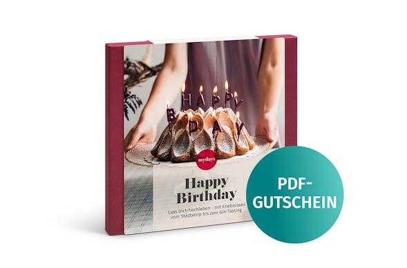 Geschenkbox Zum Geburtstag als PDF