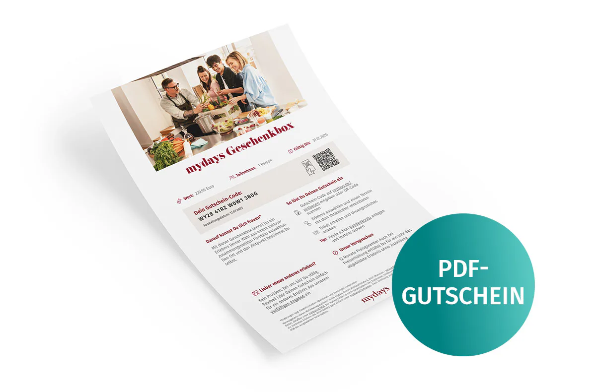 Geschenkbox Kochkurse & Tastings als PDF - 2