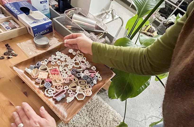 Polymer Clay Schmuck selber machen Hamburg
