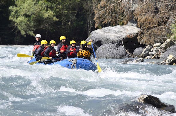 Rafting Tour Ilanz Schweiz (1/2 Tag)