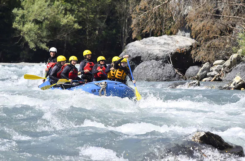 Rafting Tour Ilanz Schweiz (1/2 Tag)
