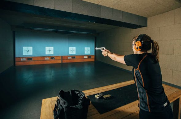 Schießkino Pistole Hohenzell