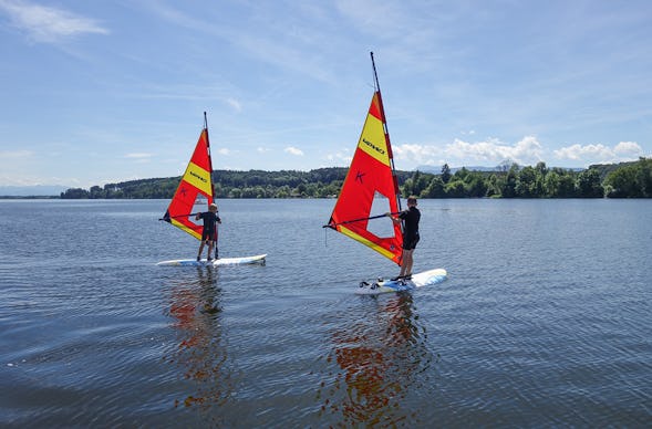 Schnupperkurs Windsurfen Waging am See