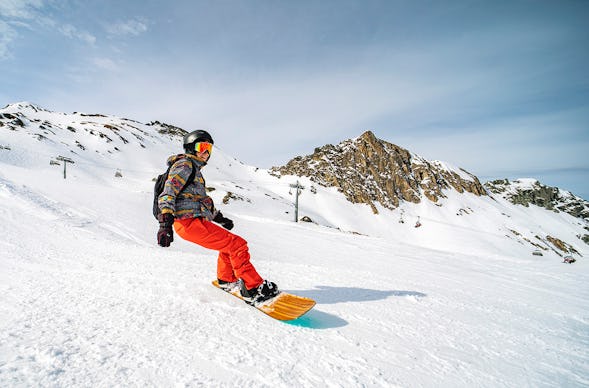 Snowboard Einsteigerkurs auf der Winklmoosalm