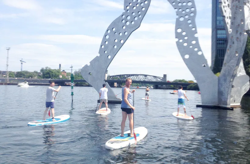 Stand up paddling Einsteigerkurs Berlin