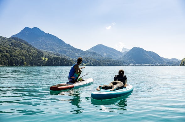 SUP Privatstunde für 2 Innerschwand am Mondsee