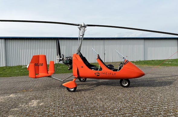 Tragschrauber Flug Rotenburg