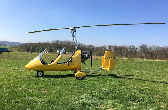 Tragschrauber-Rundflug Mosbach (45 Min.)