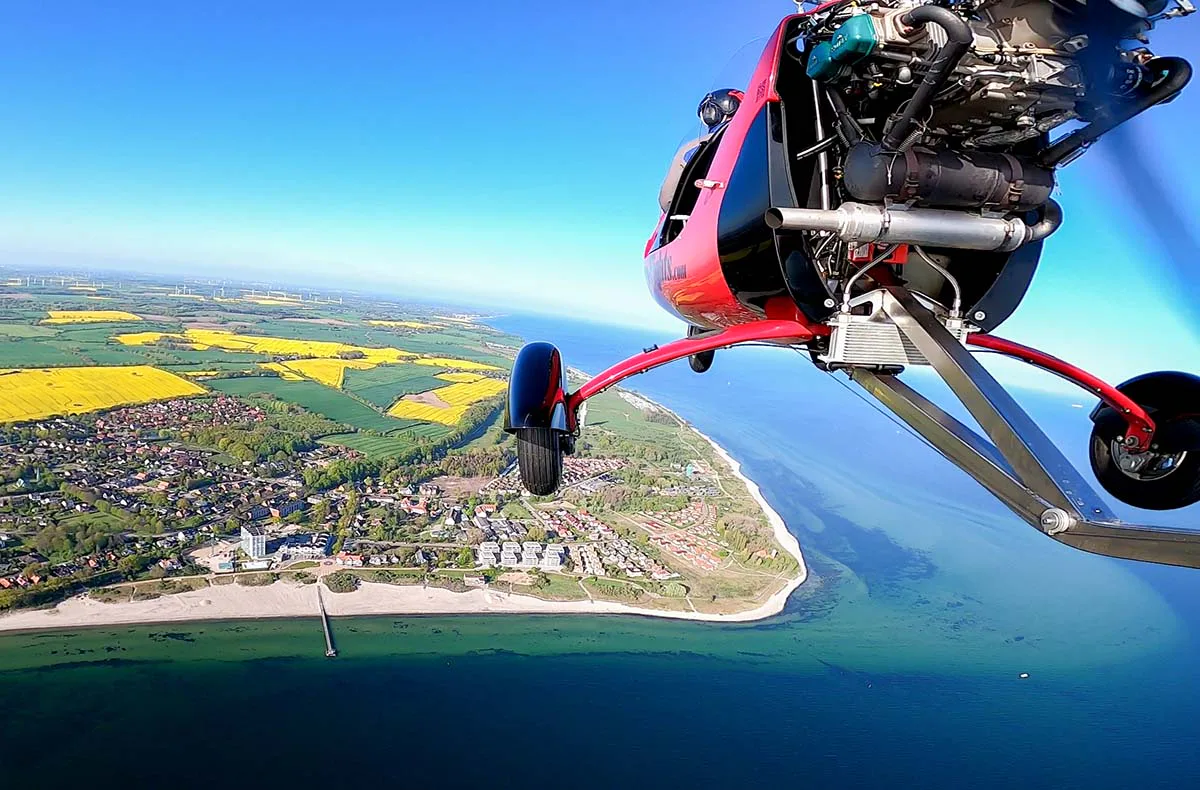 Tragschrauber Rundflug Grube (1,5 Std.) - 5