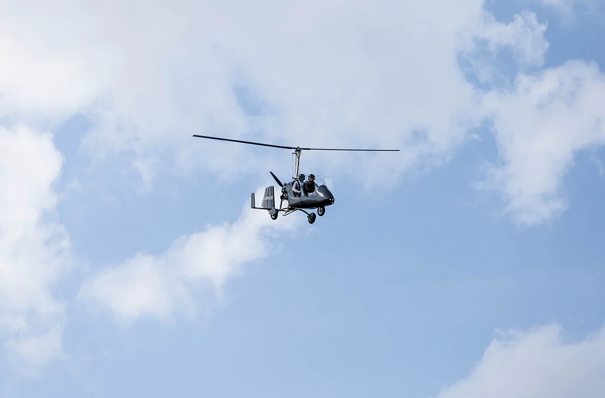 Tragschrauber Rundflug Hockenheim (30 Min.) - 5