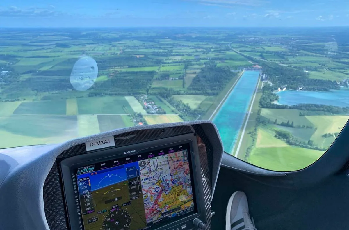 Tragschrauber Rundflug über München (80 Min.) - 2