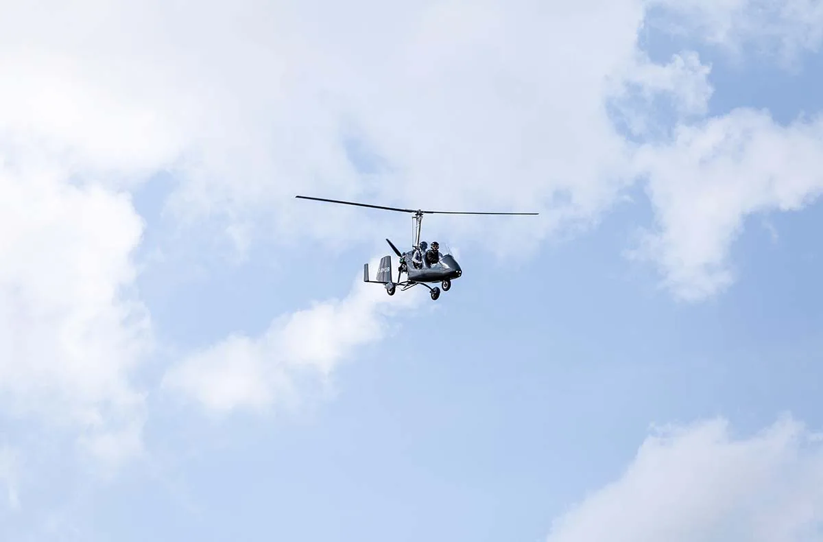Tragschrauber Rundflug Rheine (15 Min.) - 3