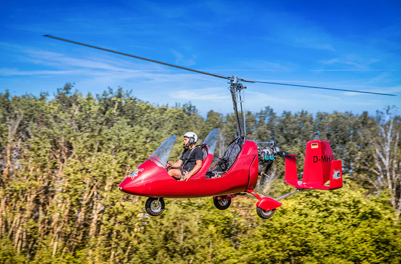 Tragschrauber selber fliegen Magdeburg (60 Min.)