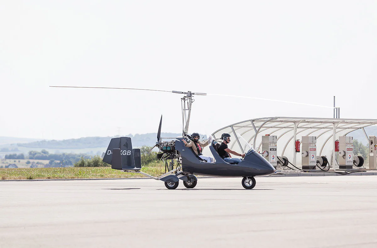 Tragschrauber selber fliegen Mannheim (60 Min.) - 2