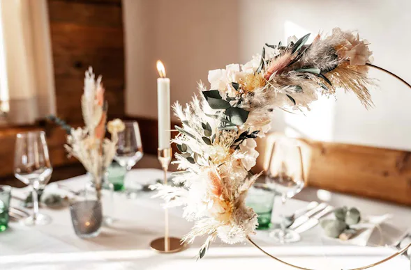 Trockenblumen Kranz selber machen München