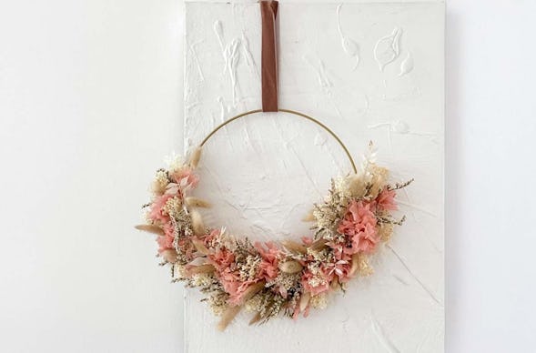 Trockenblumenring selber machen München