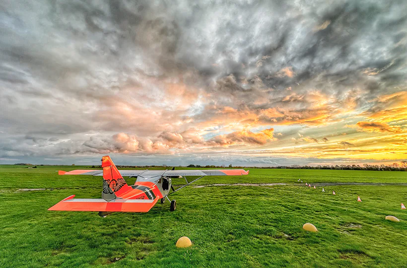 Ultraleichtflugzeug Rundflug Taucha