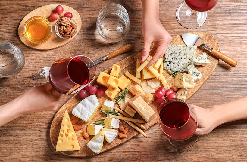 Wein und Käse Tasting Dortmund