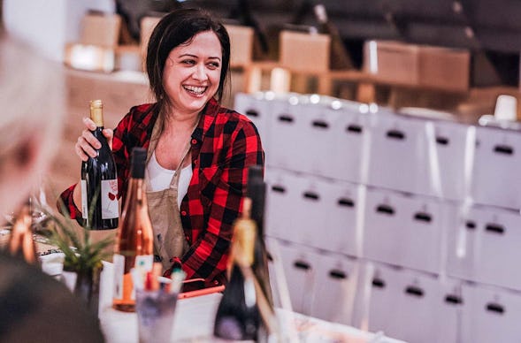 Weinetikett gestalten mit Wine Tasting Frankfurt (Nordend)