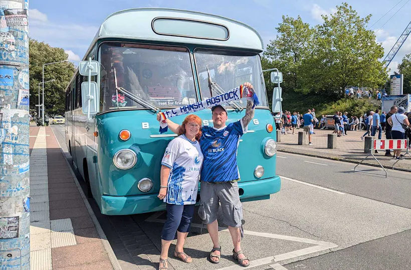 Weintour mit Oldtimerbus für 2 Warnemünde (2 Std.)