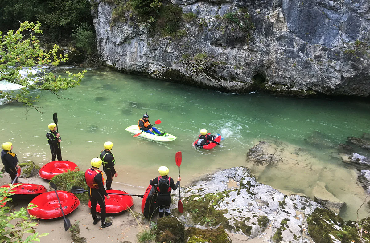 Wildwasser-Tubing Abtenau-Voglau - 2