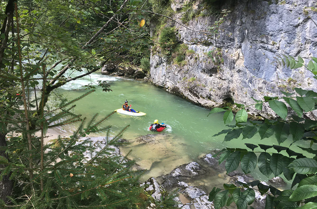 Wildwasser-Tubing Abtenau-Voglau - 4